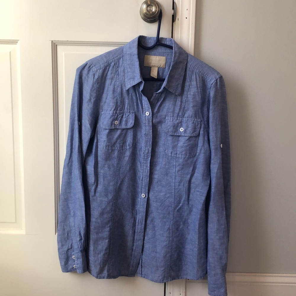Banana Republic soft denim shirt